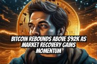 Bitcoin Rebounds Above $92K as Market Recovery Gains Momentum