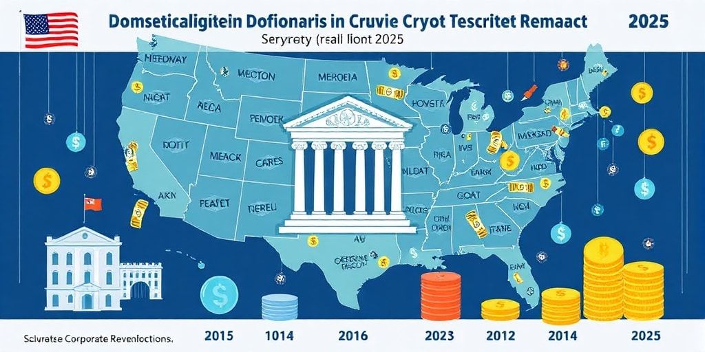 US Institutions Dominate Corporate Crypto Treasuries in 2025