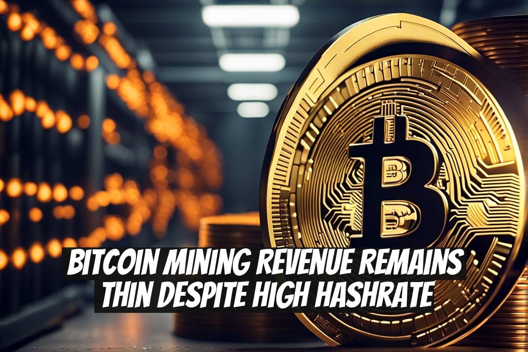Bitcoin Mining Revenue Remains Thin Despite High Hashrate