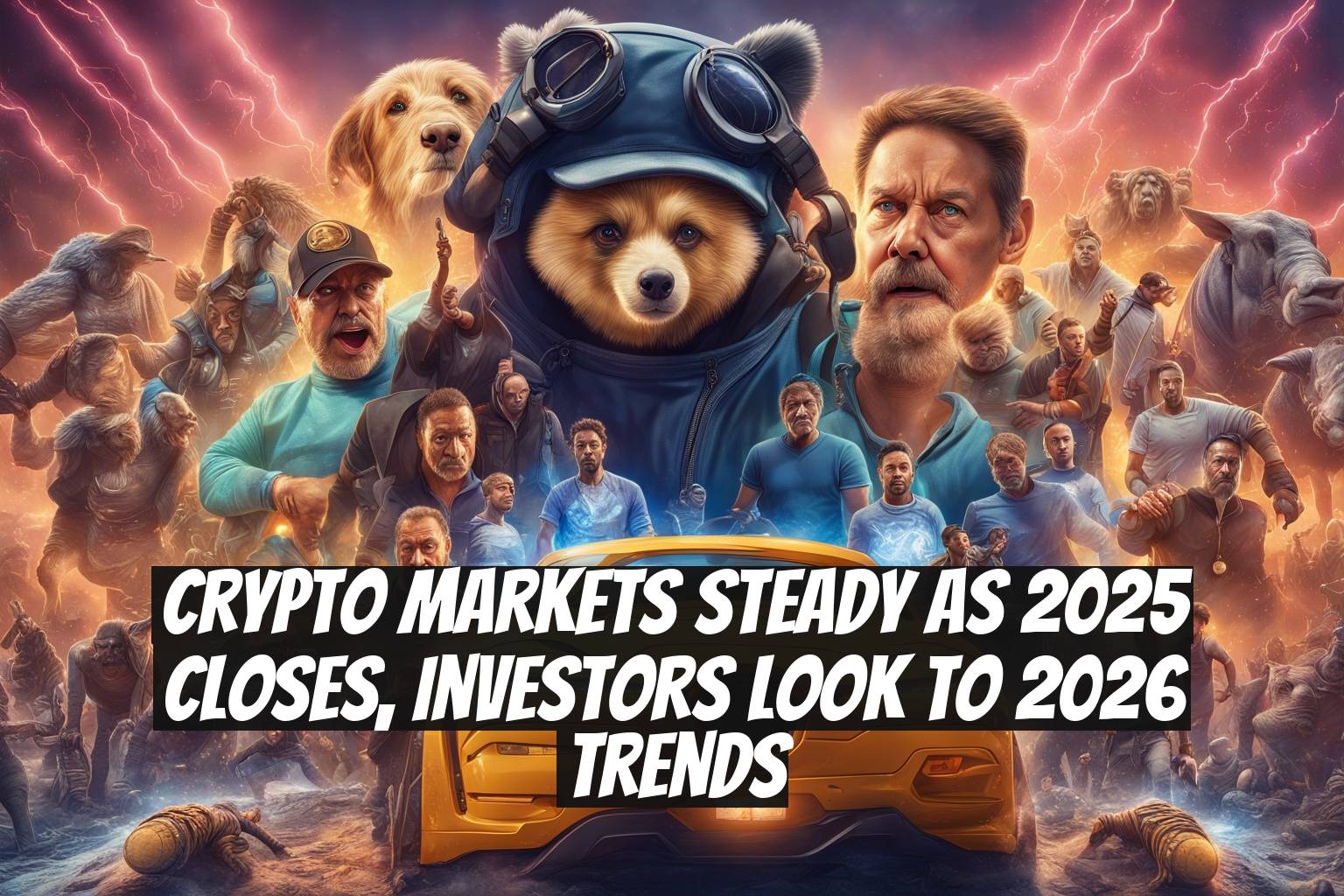 Crypto markets steady as 2025 closes, investors look to 2026 trends