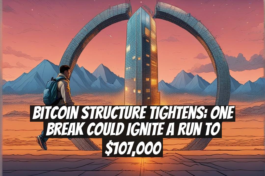 Bitcoin Structure Tightens: One Break Could Ignite a Run to $107,000