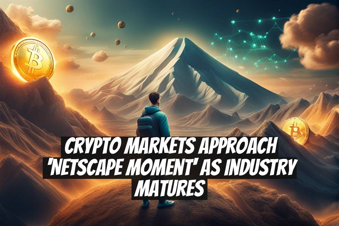 Crypto Markets Approach 'Netscape Moment' as Industry Matures