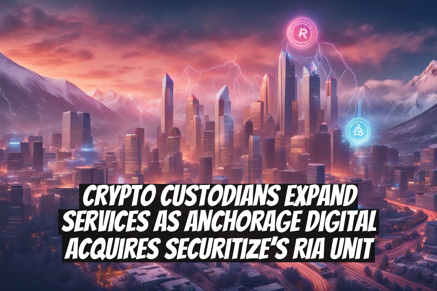 Crypto custodians expand services as Anchorage Digital acquires Securitize’s RIA unit