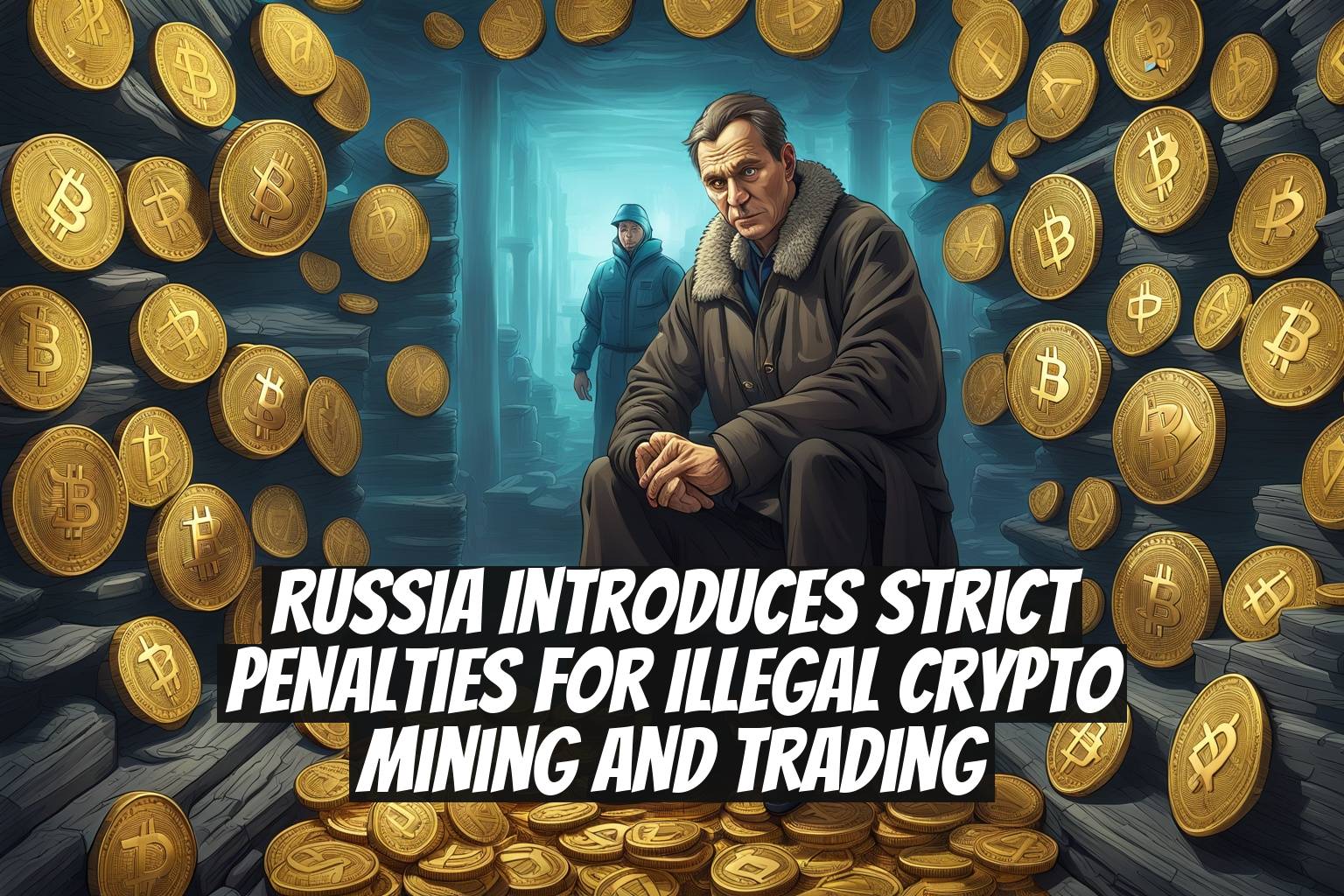 Russia introduces strict penalties for illegal crypto mining and trading