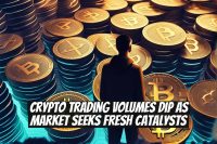 Crypto Trading Volumes Dip as Market Seeks Fresh Catalysts