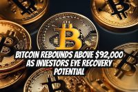 Bitcoin Rebounds Above $92,000 as Investors Eye Recovery Potential