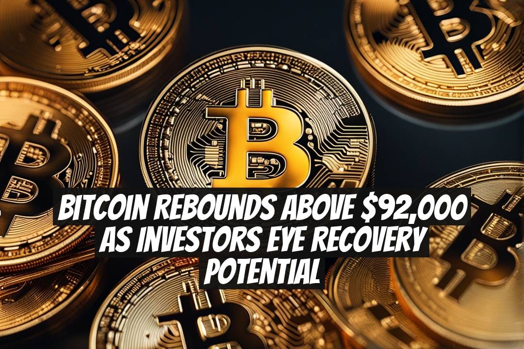 Bitcoin Rebounds Above $92,000 as Investors Eye Recovery Potential