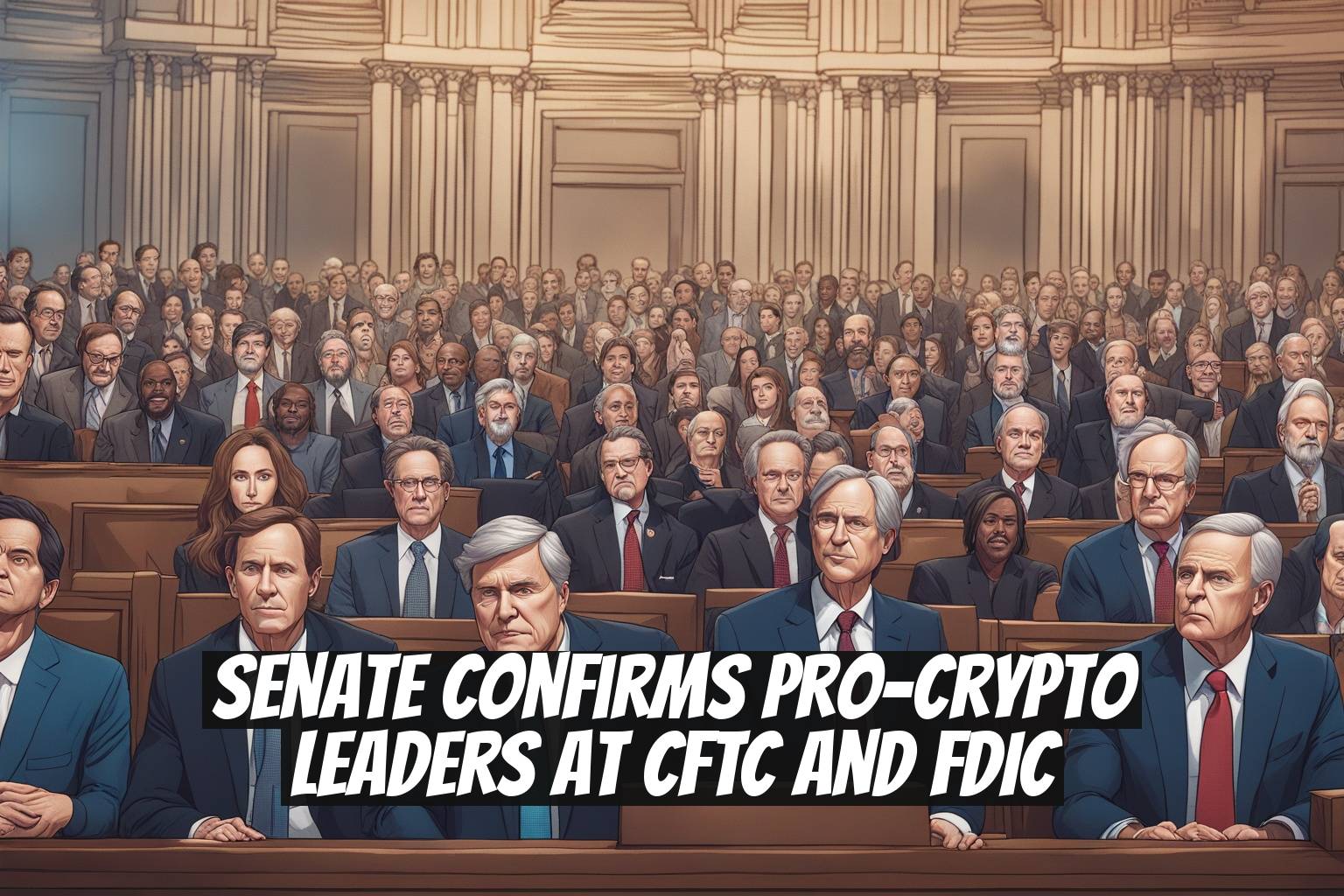 Senate Confirms Pro-Crypto Leaders at CFTC and FDIC