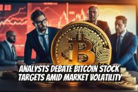 Analysts Debate Bitcoin Stock Targets Amid Market Volatility