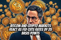 Bitcoin and Crypto Markets React as Fed Cuts Rates by 25 Basis Points