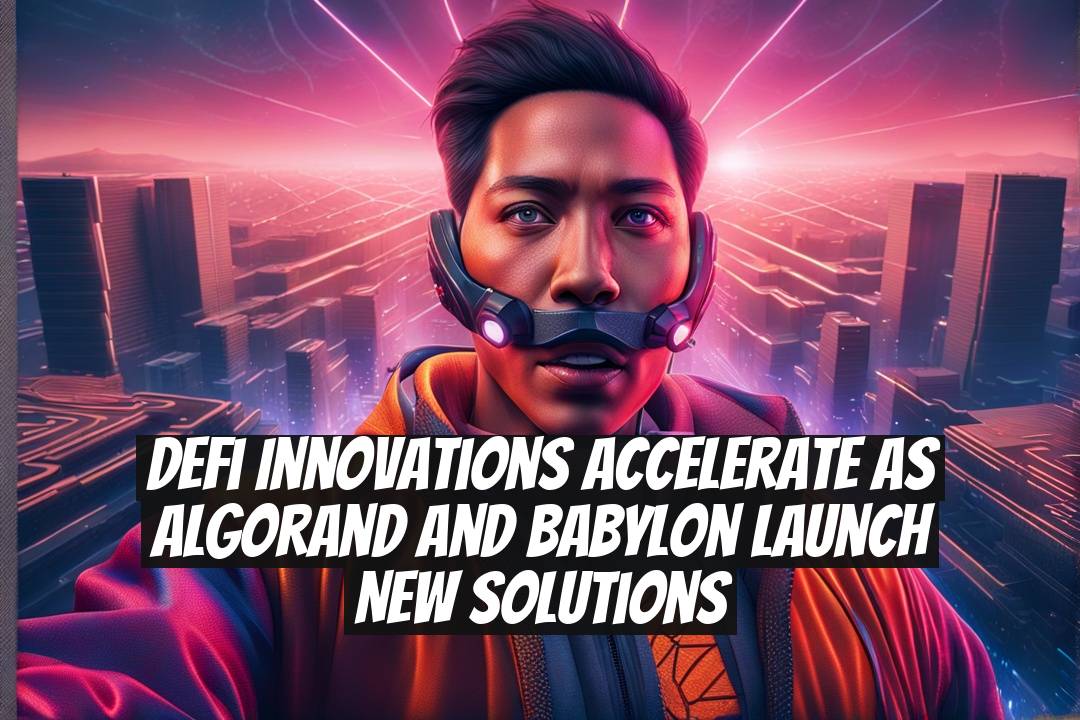 DeFi Innovations Accelerate as Algorand and Babylon Launch New Solutions