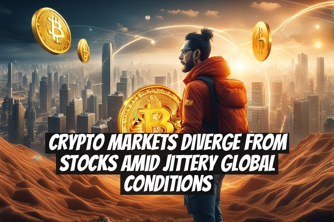 Crypto Markets Diverge From Stocks Amid Jittery Global Conditions