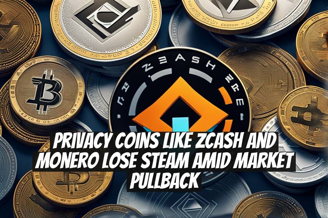 Privacy coins like ZCash and Monero lose steam amid market pullback