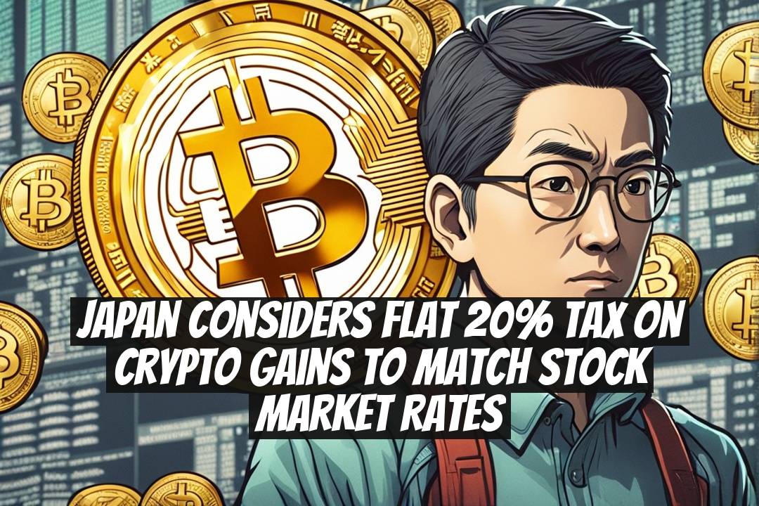 Japan Considers Flat 20% Tax on Crypto Gains to Match Stock Market Rates