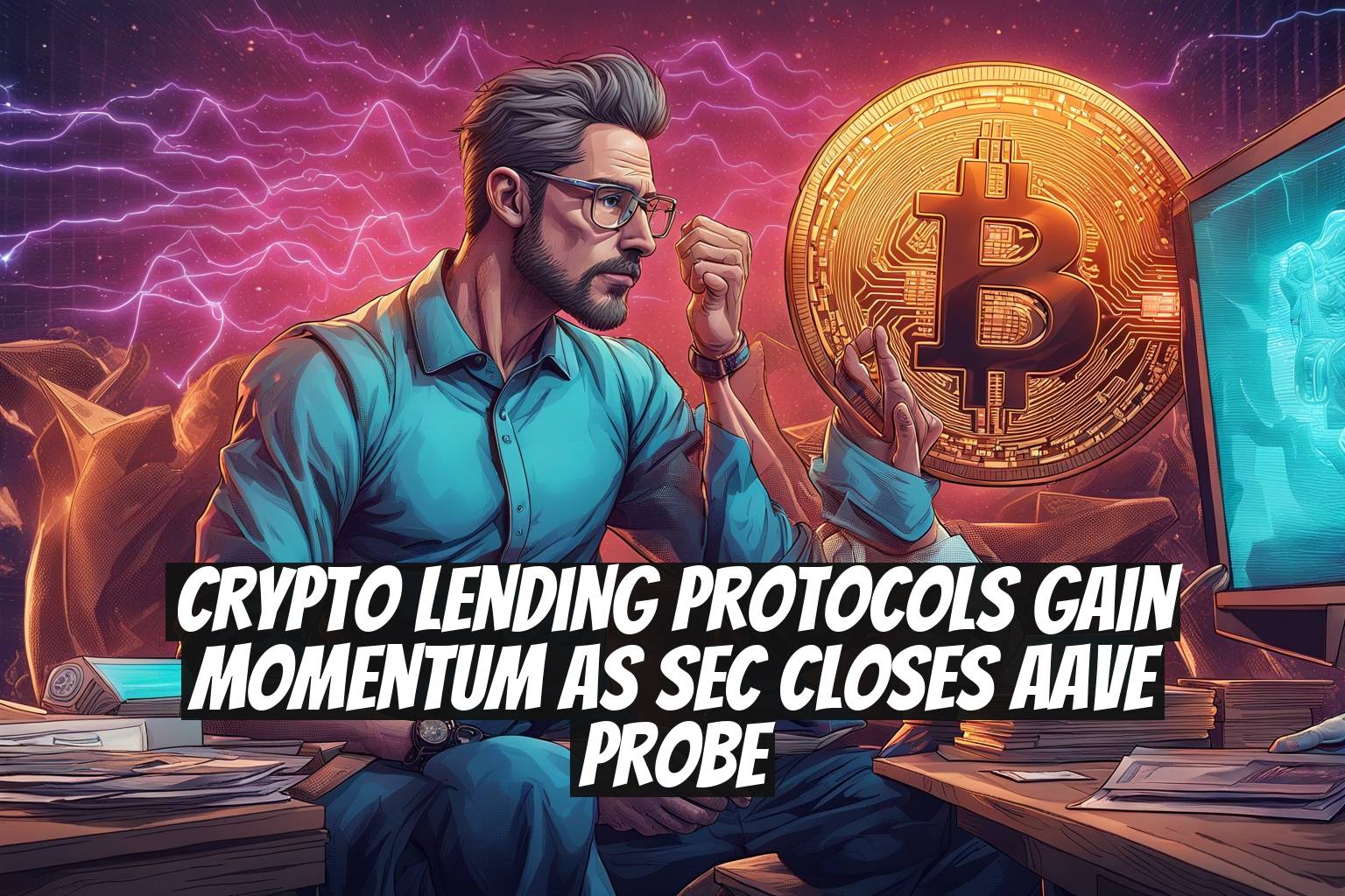 Crypto Lending Protocols Gain Momentum as SEC Closes Aave Probe