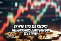 Crypto ETFs See Record Withdrawals Amid Bitcoin Volatility
