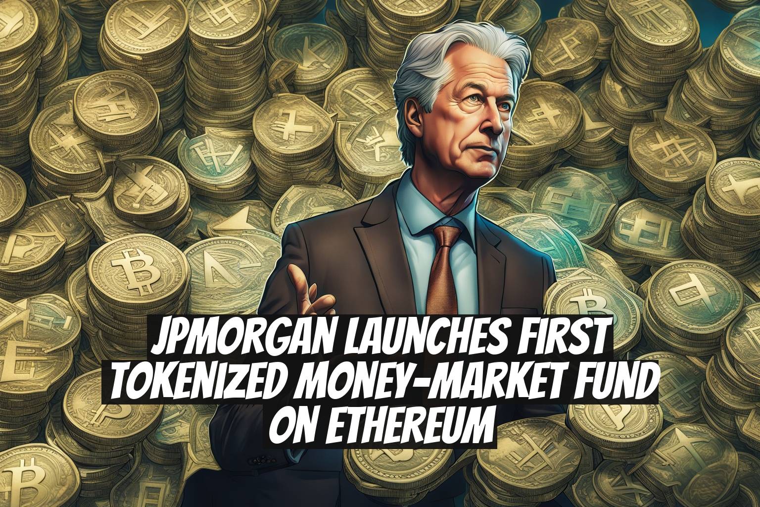 JPMorgan Launches First Tokenized Money-Market Fund on Ethereum