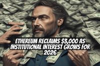 Ethereum reclaims $3,000 as institutional interest grows for 2026