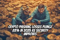 Crypto phishing losses plunge 83% in 2025 as security improves