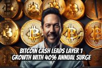 Bitcoin Cash Leads Layer 1 Growth With 40% Annual Surge