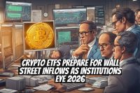 Crypto ETFs Prepare for Wall Street Inflows as Institutions Eye 2026