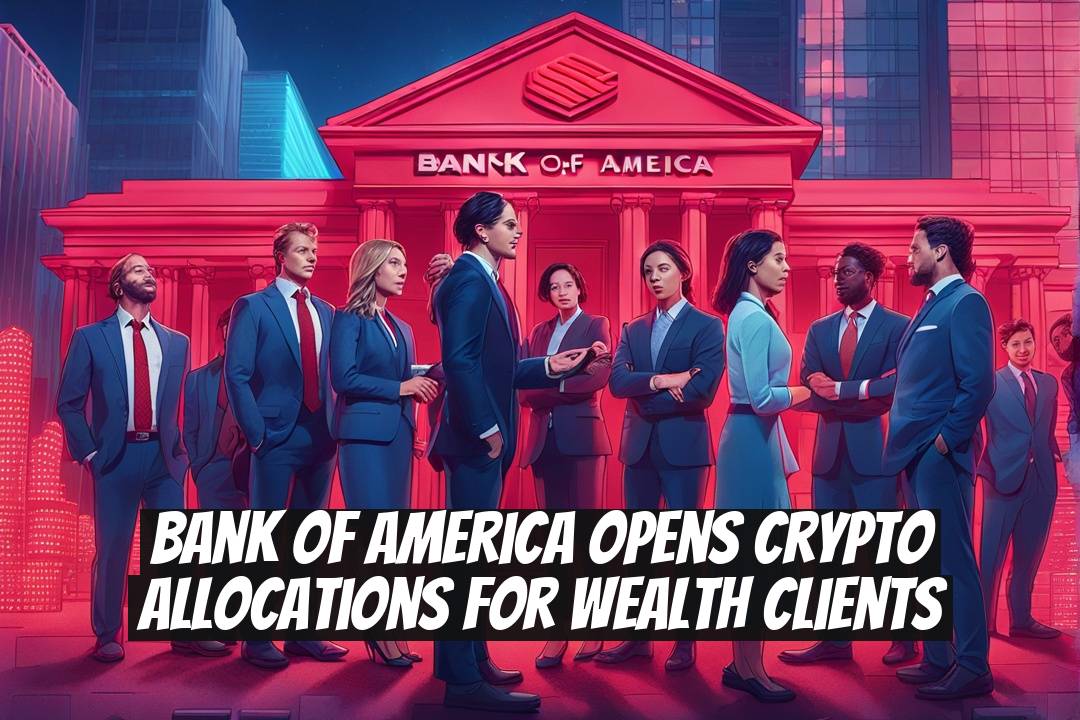 Bank of America Opens Crypto Allocations for Wealth Clients