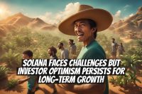 Solana faces challenges but investor optimism persists for long-term growth