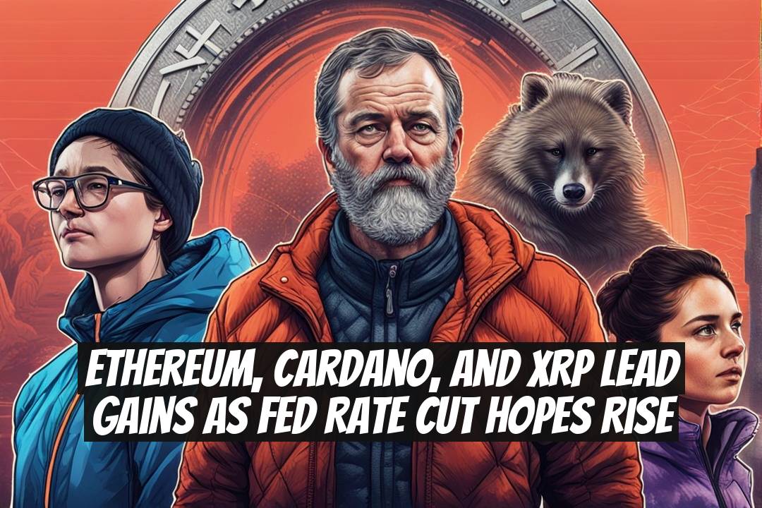 Ethereum, Cardano, and XRP Lead Gains as Fed Rate Cut Hopes Rise