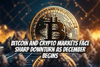 Bitcoin and Crypto Markets Face Sharp Downturn as December Begins