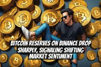 Bitcoin reserves on Binance drop sharply, signaling shifting market sentiment