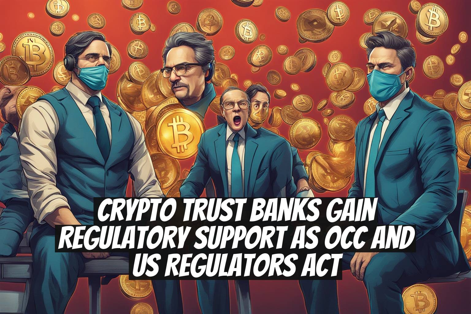 Crypto trust banks gain regulatory support as OCC and US regulators act