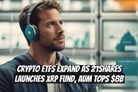 Crypto ETFs Expand as 21Shares Launches XRP Fund, AUM Tops $8B