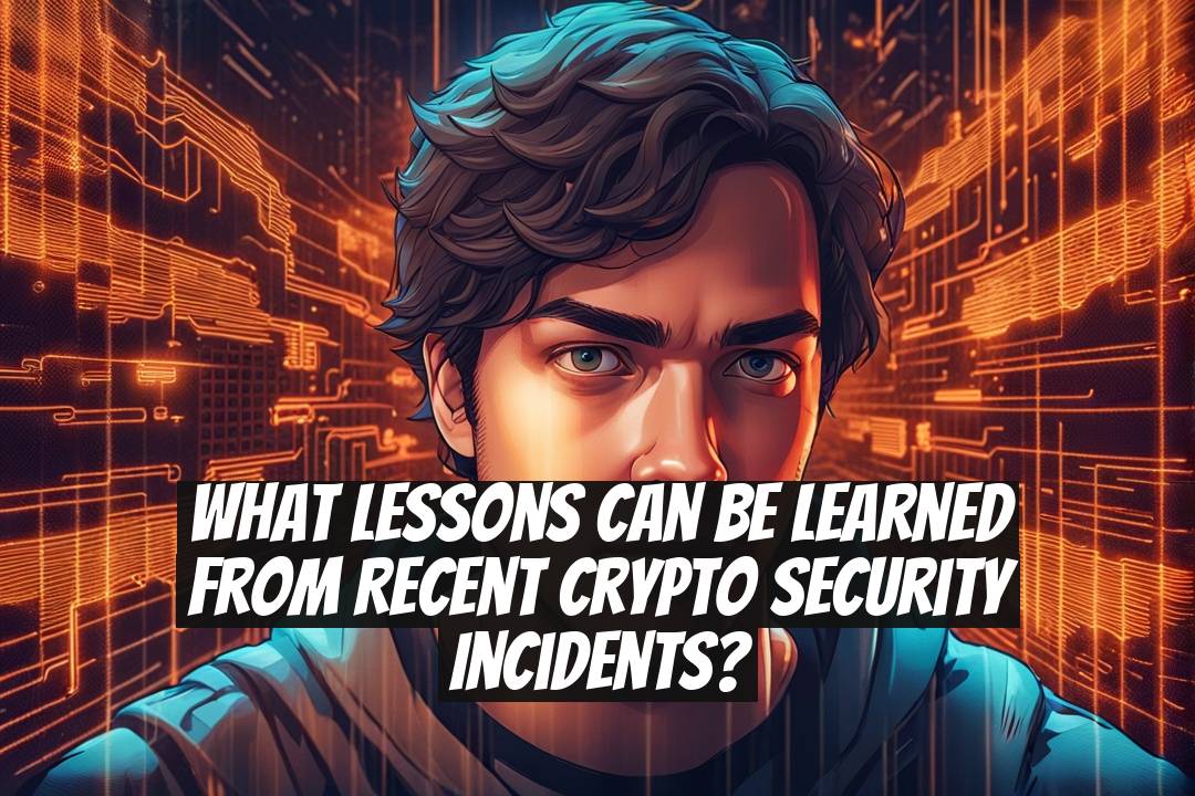 What Lessons Can Be Learned from Recent Crypto Security Incidents?
