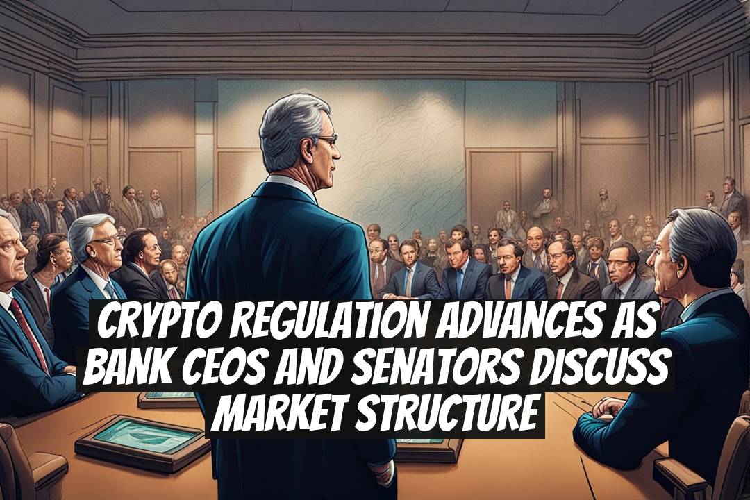 Crypto Regulation Advances as Bank CEOs and Senators Discuss Market Structure