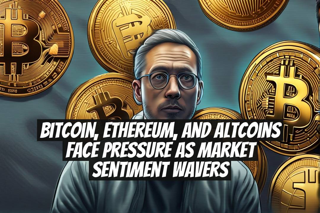 Bitcoin, Ethereum, and Altcoins Face Pressure as Market Sentiment Wavers