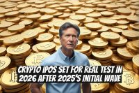 Crypto IPOs Set for Real Test in 2026 After 2025's Initial Wave