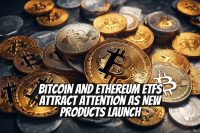 Bitcoin and Ethereum ETFs attract attention as new products launch
