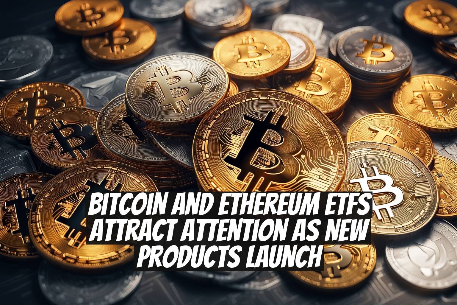Bitcoin and Ethereum ETFs attract attention as new products launch