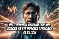 Institutional Demand for XRP Surges as ETF Inflows Approach $1 Billion