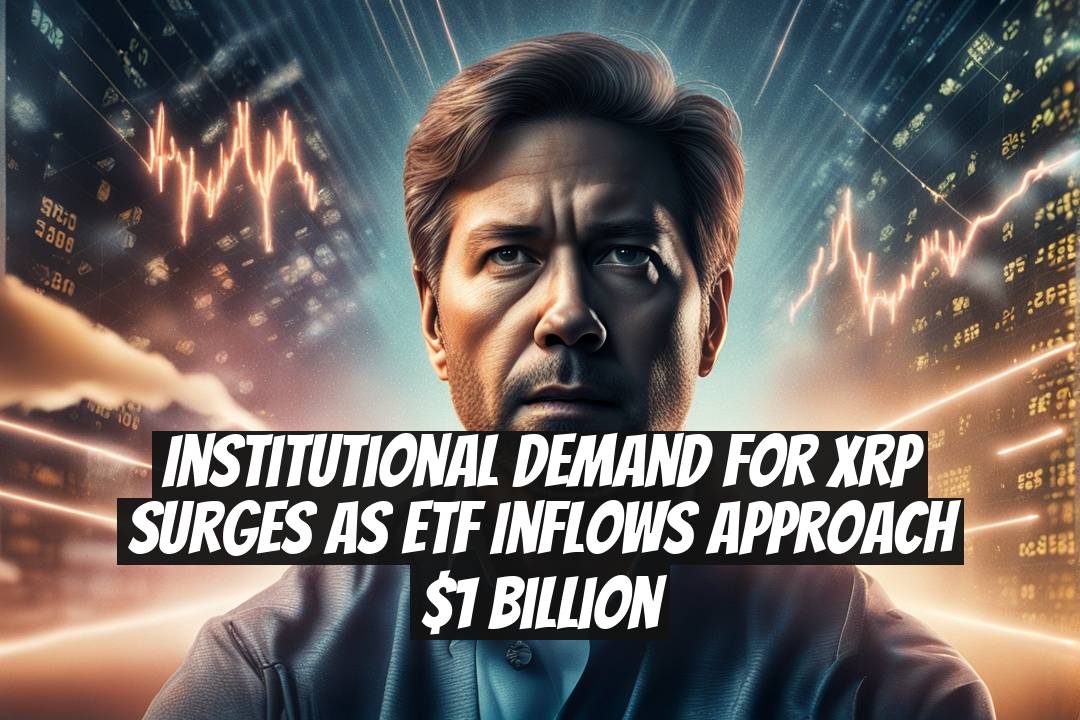 Institutional Demand for XRP Surges as ETF Inflows Approach $1 Billion