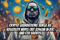Crypto liquidations surge as volatility wipes out $240M in BTC and ETH shorts