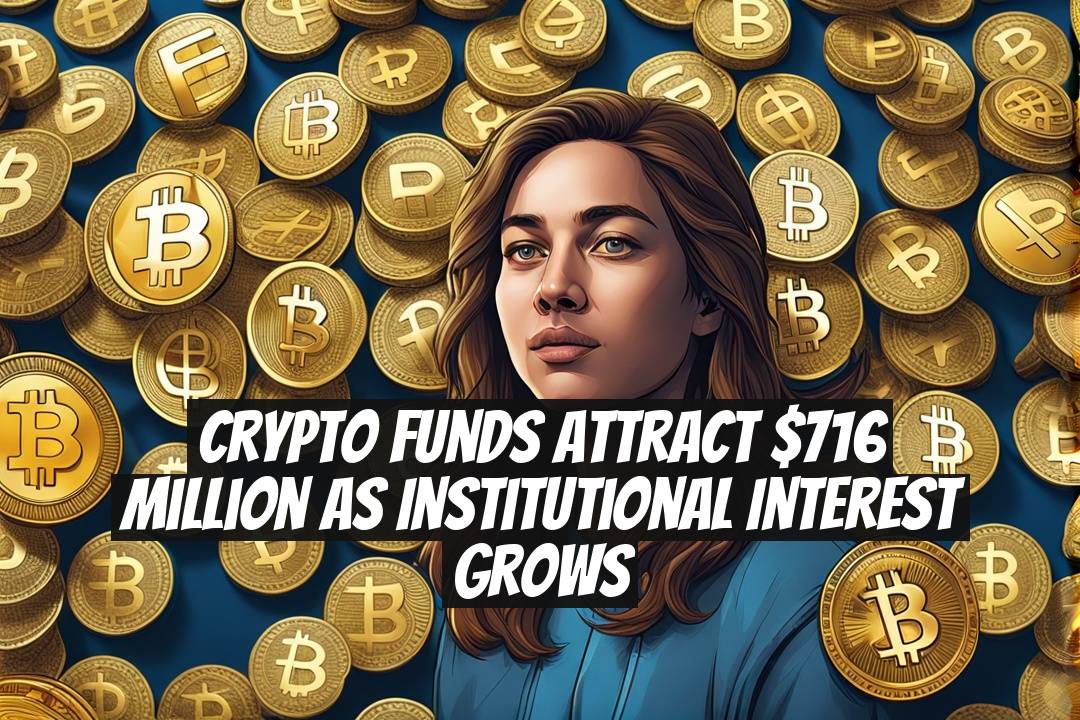 Crypto funds attract $716 million as institutional interest grows