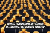 Crypto liquidations hit $240M as traders face market shakeup