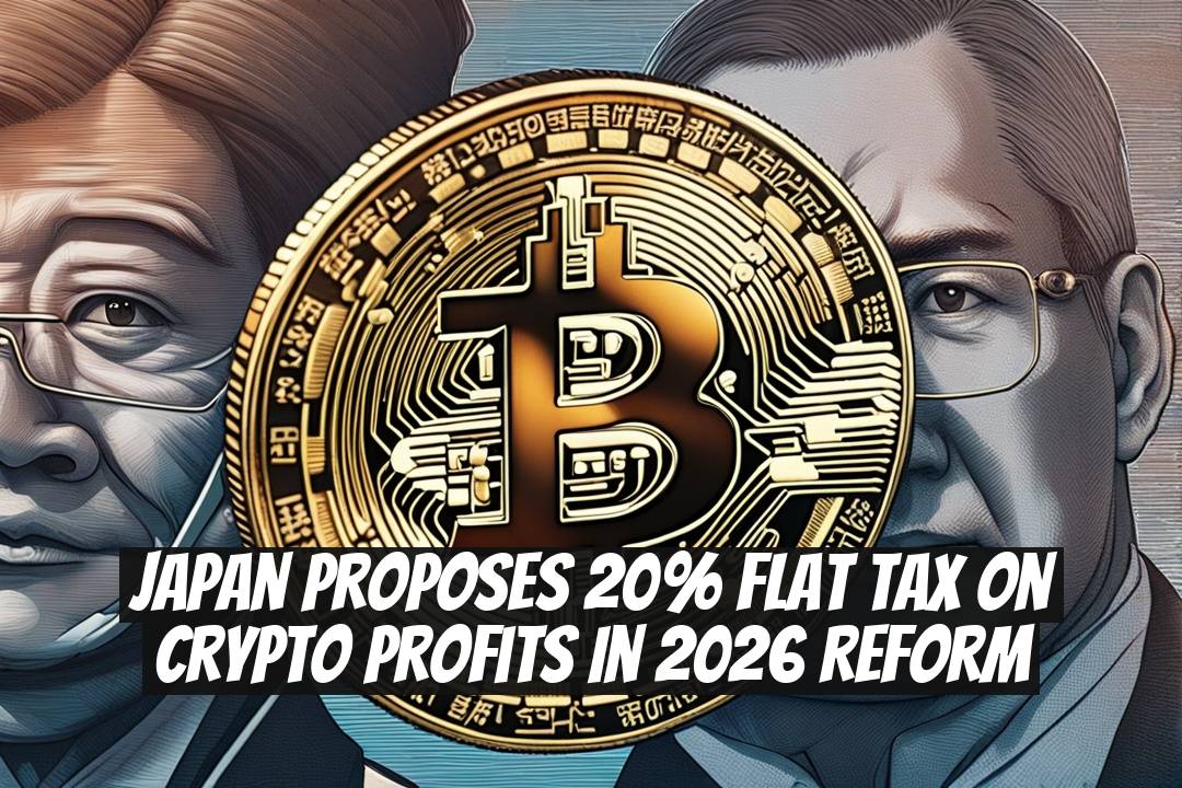 Japan Proposes 20% Flat Tax on Crypto Profits in 2026 Reform