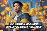 Visa launches stablecoin advisory as market tops $300B