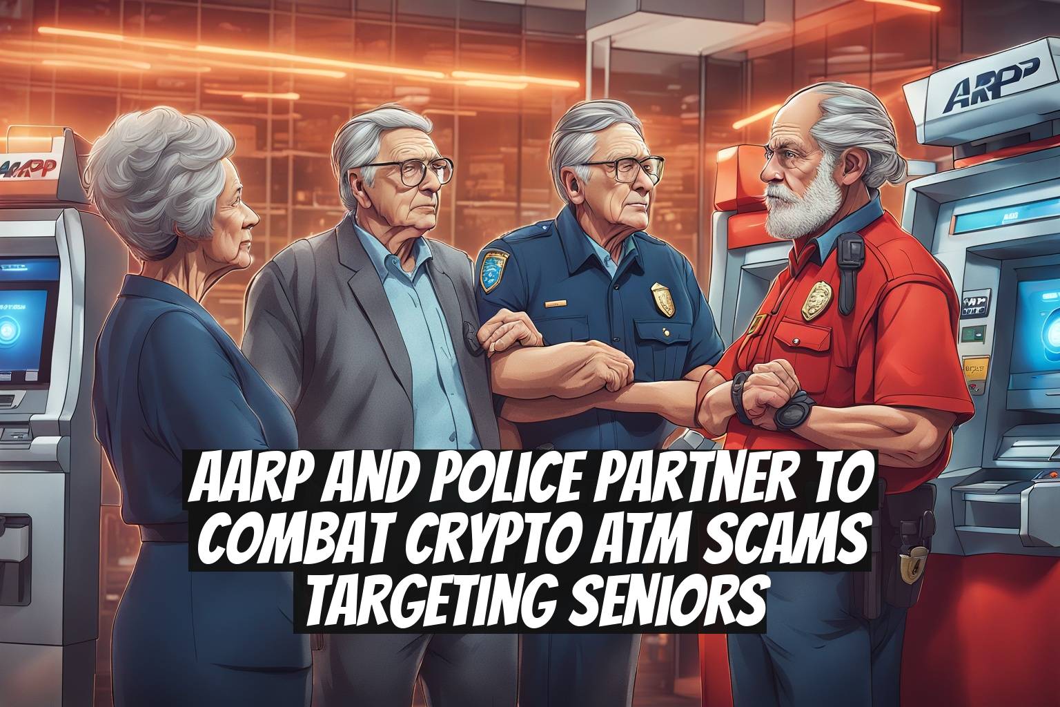 AARP and Police Partner to Combat Crypto ATM Scams Targeting Seniors