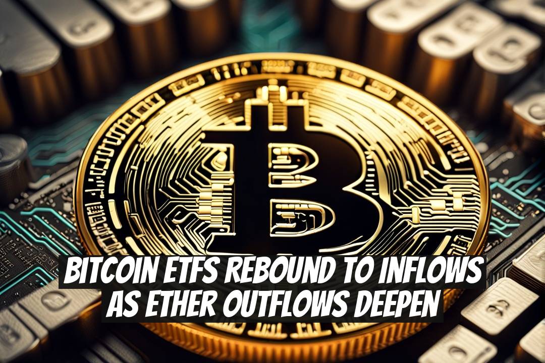 Bitcoin ETFs rebound to inflows as Ether outflows deepen