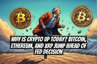 Why Is Crypto Up Today? Bitcoin, Ethereum, and XRP Jump Ahead of Fed Decision