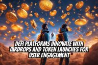 DeFi platforms innovate with airdrops and token launches for user engagement