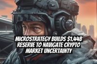 MicroStrategy Builds $1.44B Reserve to Navigate Crypto Market Uncertainty